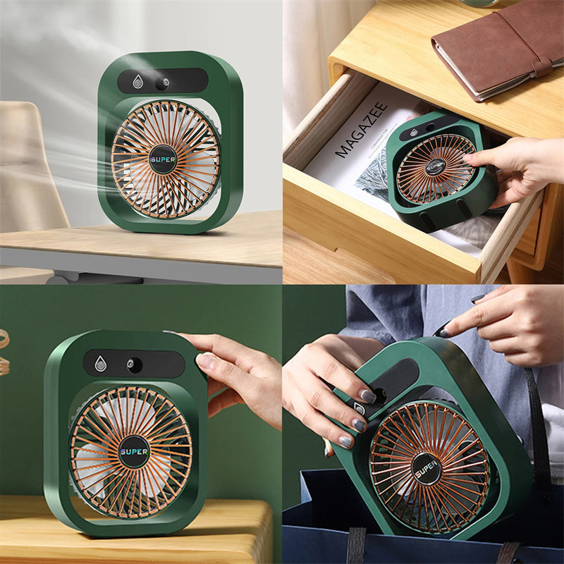 Air Conditioning Fan and Air Mist Humidifier