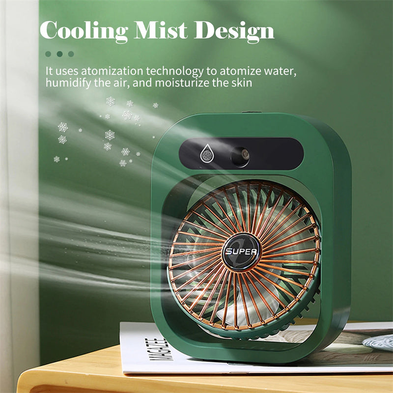 Air Conditioning Fan and Air Mist Humidifier