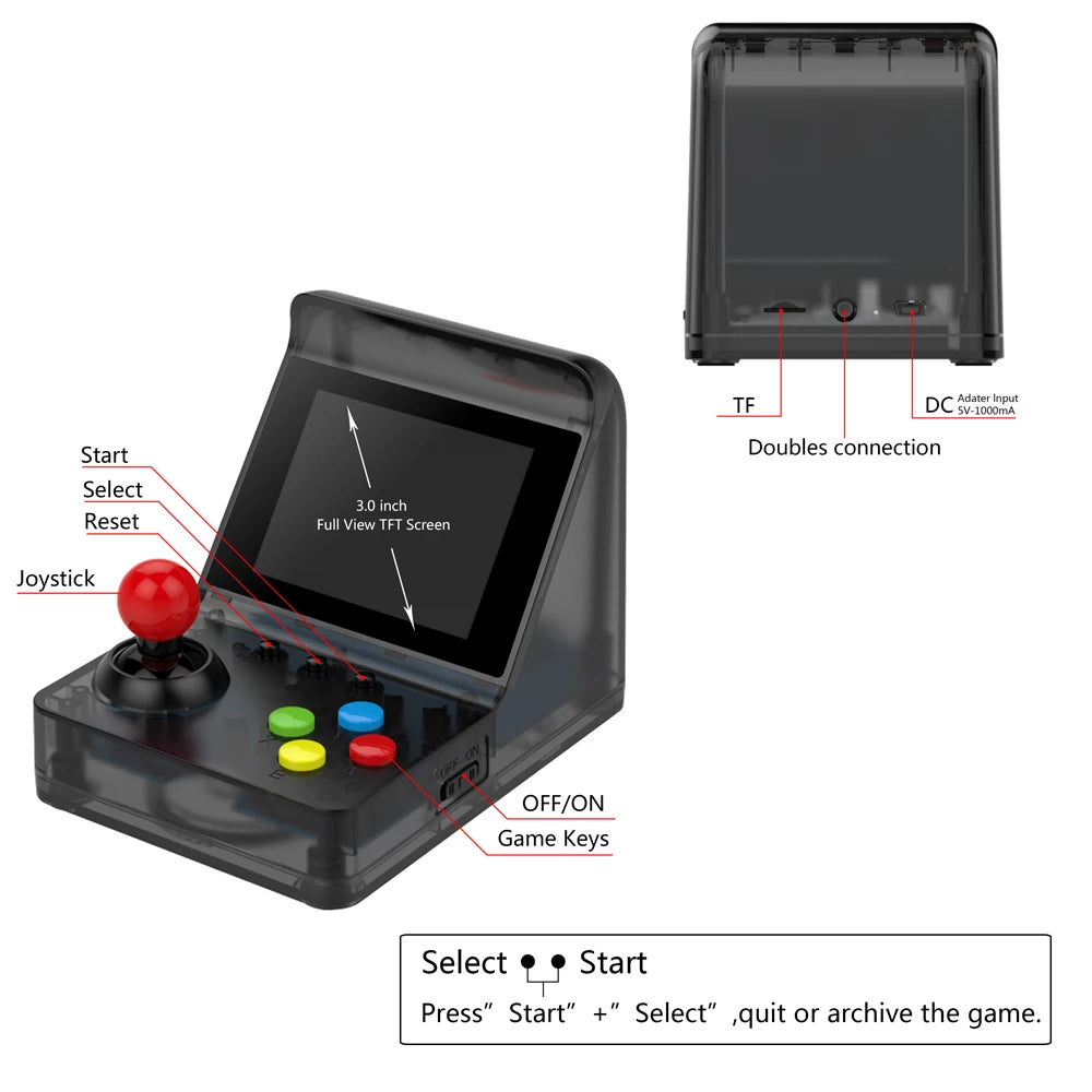 Mini Arcade Retro Console