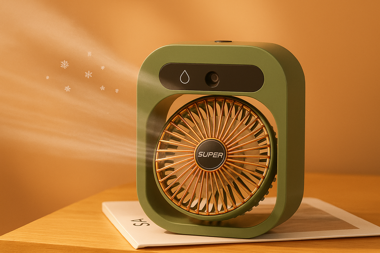 Air Conditioning Fan and Air Mist Humidifier