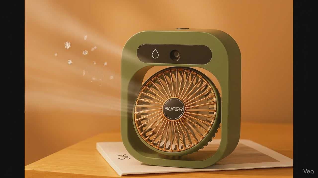 Air Conditioning Fan and Air Mist Humidifier